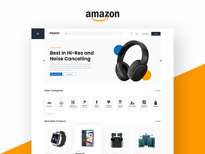 Amazon Webpage Design amazon designs e com e commerce ecom online webpage portal retail web design web portal webpage websites