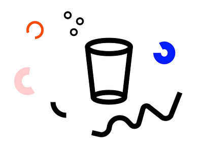 Sunday Drinks icon illustration