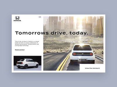 Honda E Header Showcase Concept