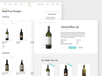 Wine eCommerce Shop ecommerce ecommerce design ecommerce shop minimal product cards product page shop page ui ux user experience web design wine