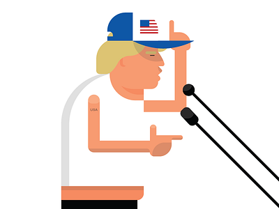 Donald Trump conceptual design design digital art editorial design illustration trump