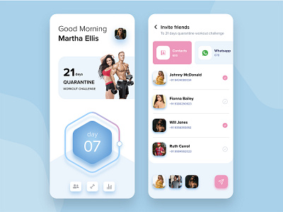 Fitness Challenge App With Friends