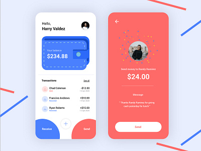 money app  design