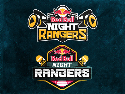 RedBull Night Rangers comp event graphic logo redbull skate skaters skating