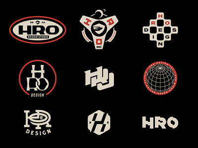 Hro Stuff 03 logo logodesign logotype monogram space
