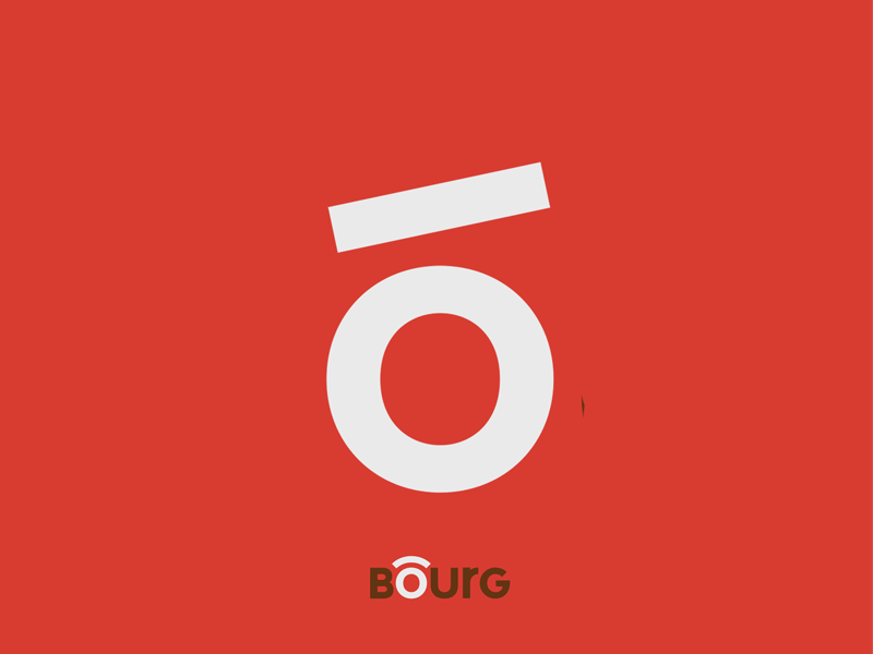 BOURG - Branding bordeaux branding city emotion identity logo rebranding redesign symbol territory totem visual identity