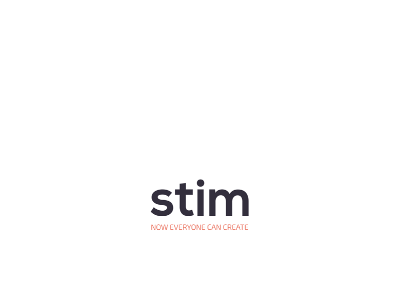 STIM - Logo branding conception design dot graphism identity innovation logo science startup