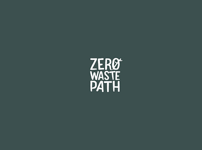 Zero Waste Path Branding branding design ethical shop