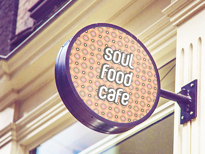 Soul Cafe Logo Design cafe coffee design logo retro shop signage