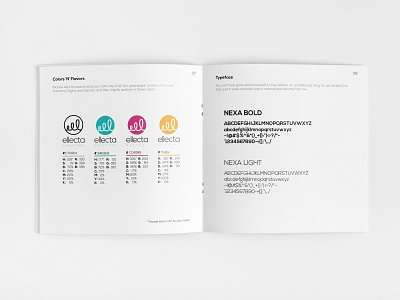 Ellecta (2014) agency agency branding brand book branding and identity business card envelope logo stationary design style guide