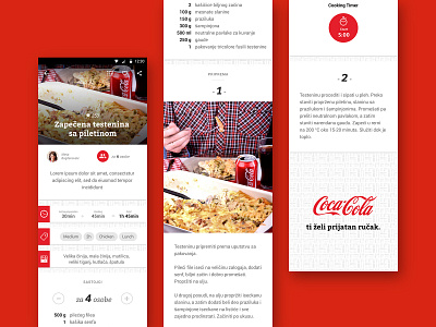 Coca-Cola Tastly App app coca cola cooking app recipe app serbia