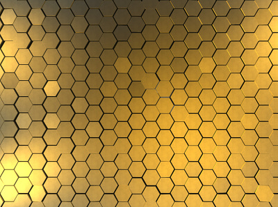 Goldhive 3d after effect background bee bg creative creative design design element gold golden hive pattern