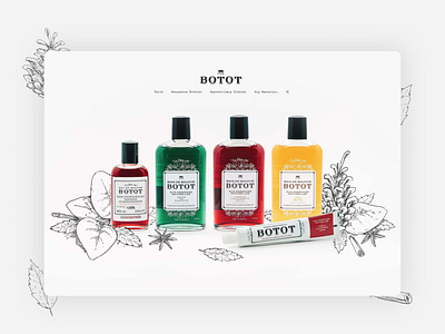 Botot Landing Page Slider branding dribbble figma landing ui uiux design uiuxdesign ux web design