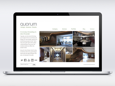 Quorum Architects Website architects detail quorum website
