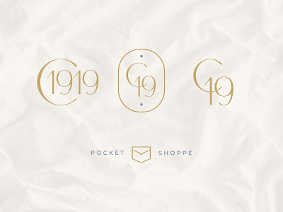 Circa 1919 – Submarks alternate logos brand identity branding design graphic design logo logo suite submarks