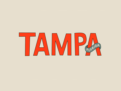 TPA florida hand lettering lettering procreate tampa typography
