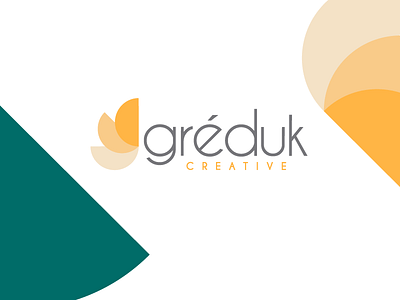 Gréduk Creative - Logo Concept abstract brand branding duck geomentric identity logo minnesota typographic logo typography