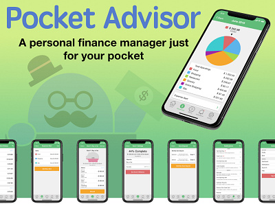 Pocket Advisor app app design application design mobile ui ui design user experience user interface ux ux design