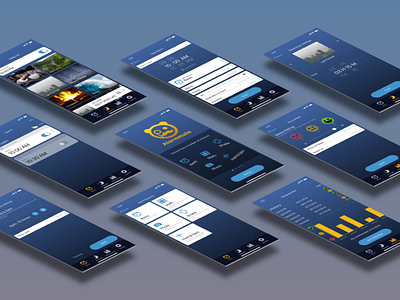 Alarmmate app app design application branding design icon mobile ui ui design user experience user experience design user interface user interface design ux ux design vector