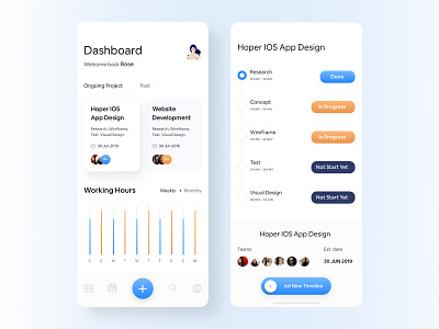 Project Management App UI