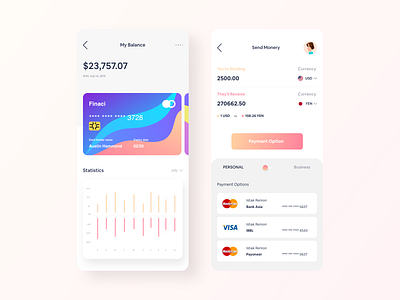 Wallet Activity App UI Volume 2