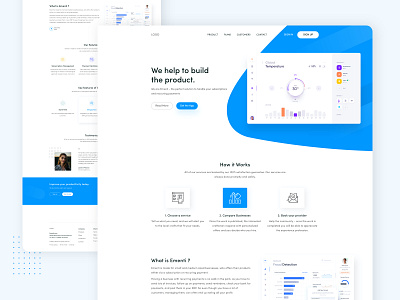 SAAS Product Landing Page