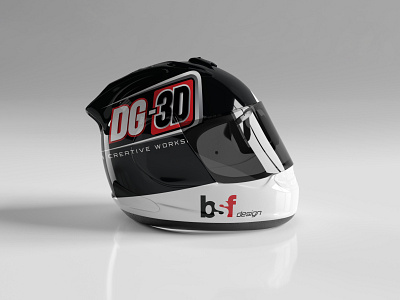 DG-3D BSF HELMET branding graphic design identity logos vector art