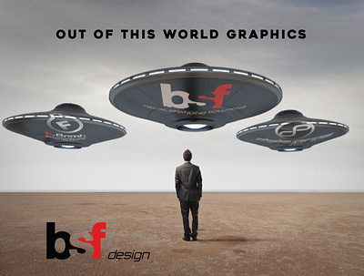 OUT OF THIS WORLD GRAPHICS branding graphic design identity logos typography vector art