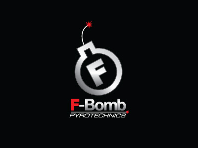 F Bomb branding graphic design vector art identity logos