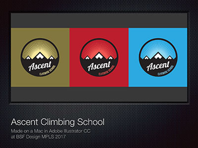 Ascent branding graphic design vector art logos