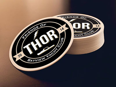 Thor Coasters branding graphic design graphics logos