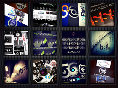 BSF Design Collage collage graphic design branding illustration logos vector art