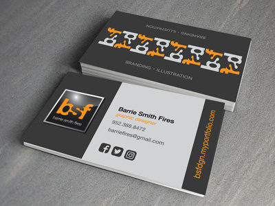 BSF Biz Cards branding business cards graphic design graphics identity logos