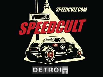 Speedcult Rat Rod branding graphic design illustration