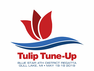 Tulip Tune-Up Logo branding identity logos vector art