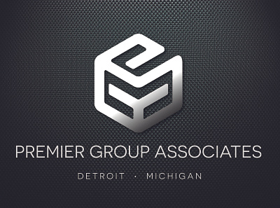 Premier Group Associates branding corporate identity graphic design identity logos vector art