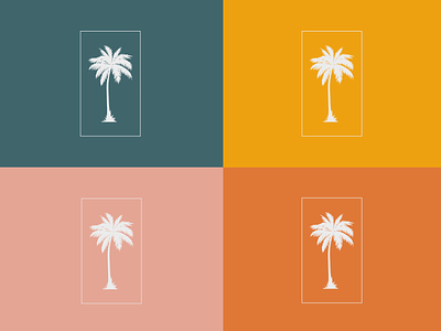 Origin Chiropractic | Palm Tree brand assets brand design brand identity branding branding design design designer flat icon illustration logo vector