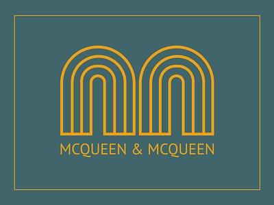 McQueen & McQueen | Logo Design brand design brand identity branding design flat icon illustration logo logodesign logomark vector