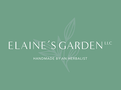 Elaine's Garden Brand Refresh
