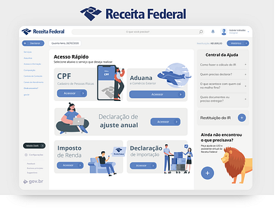 Receita Federal - Redesign