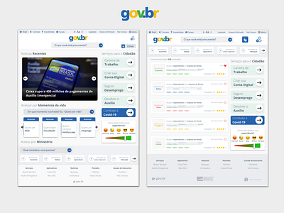 Govbr - Amazônia Azul | Concept Design 2 app brasil conceito design governo do brasil redesign site site design ux web