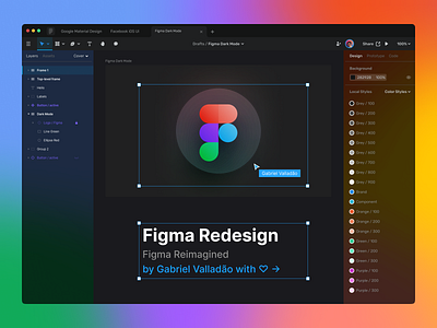 Figma Redesign app conceito concept design figma redesign reimagined site design ui ux web