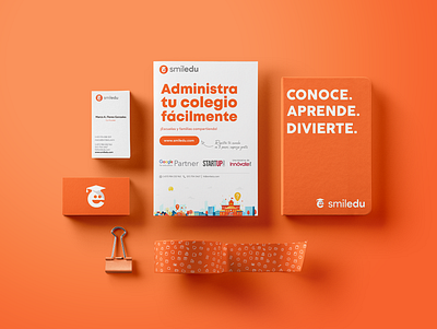 Smiledu-Branding brand design brand identity branding design graphicdesign stationery stationery design