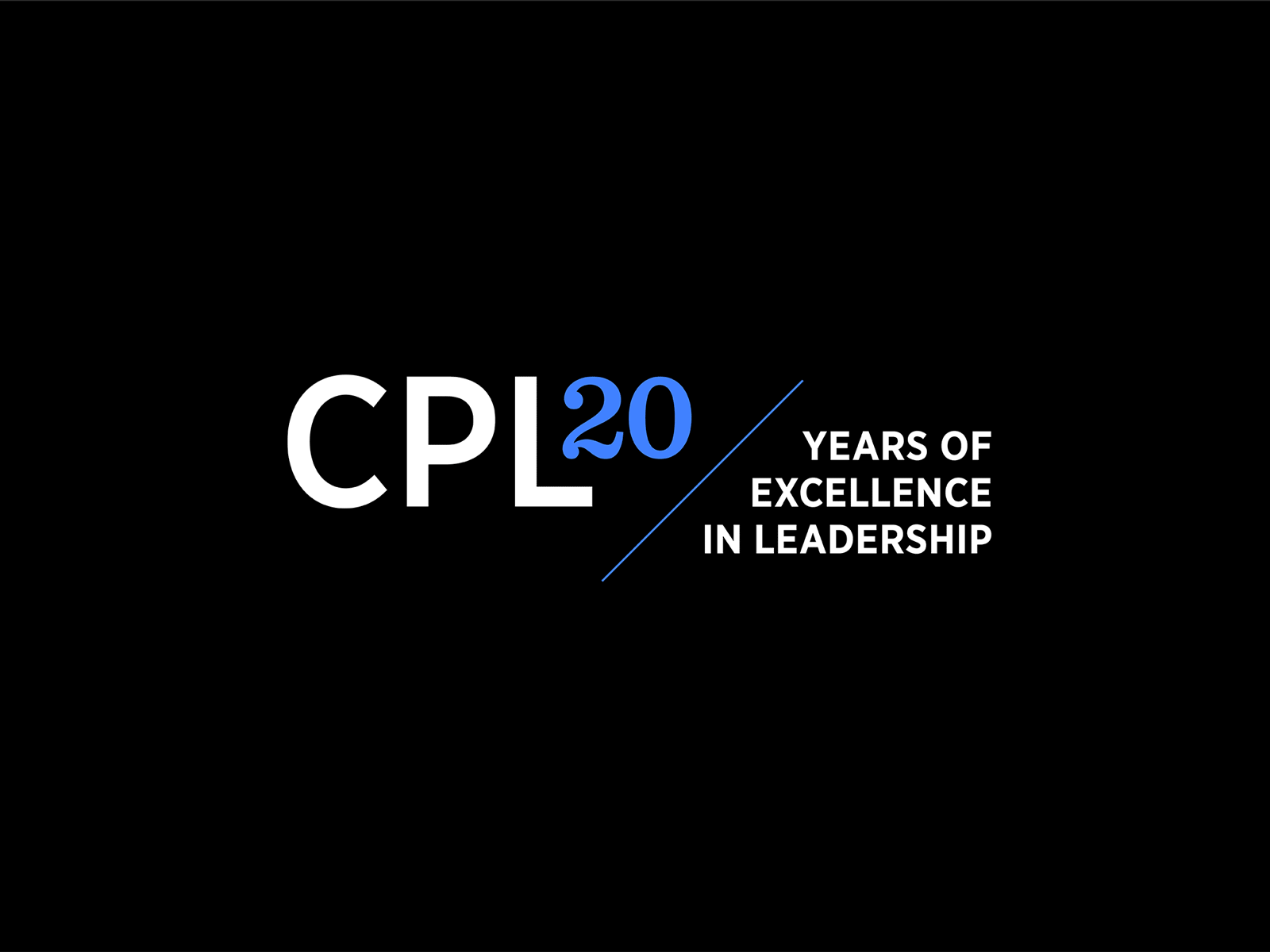 Center for Public Leadership 20th Anniversary