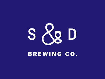 Sons & Daughters Brewing Co. Symbol ampersand branding brewing icon identity logo logomark minimal symbol