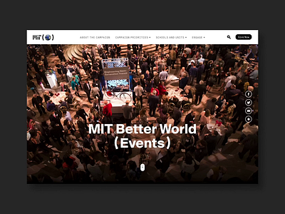 MIT Better World Events Homepage