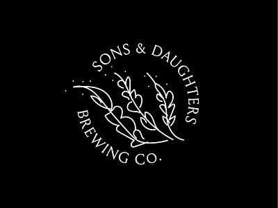 Sons and Daughters, Unused Logo brewery daughters exploration ideation logo sons unused