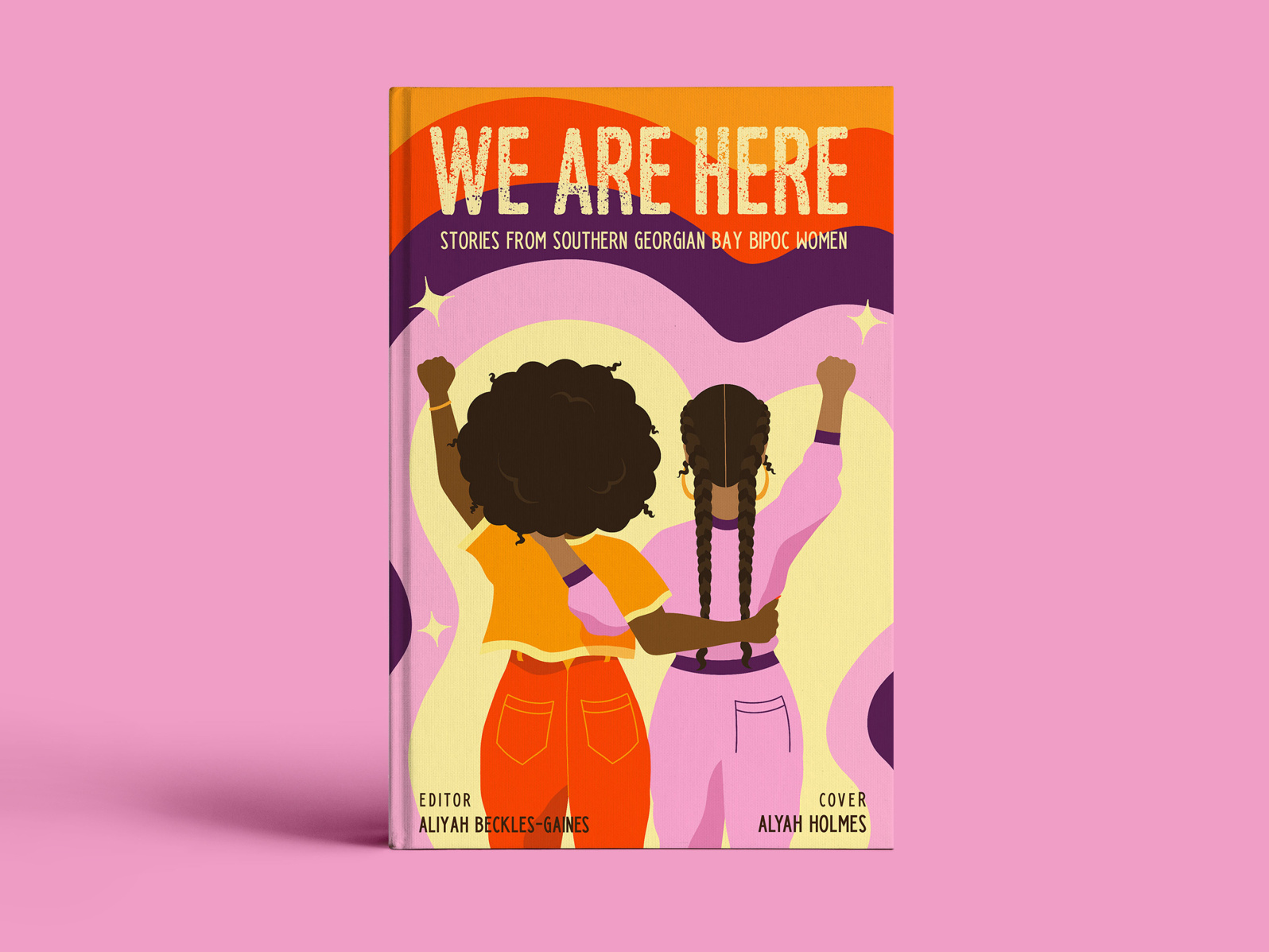 Book Cover Design | We Are Here by Alyah Holmes on Dribbble