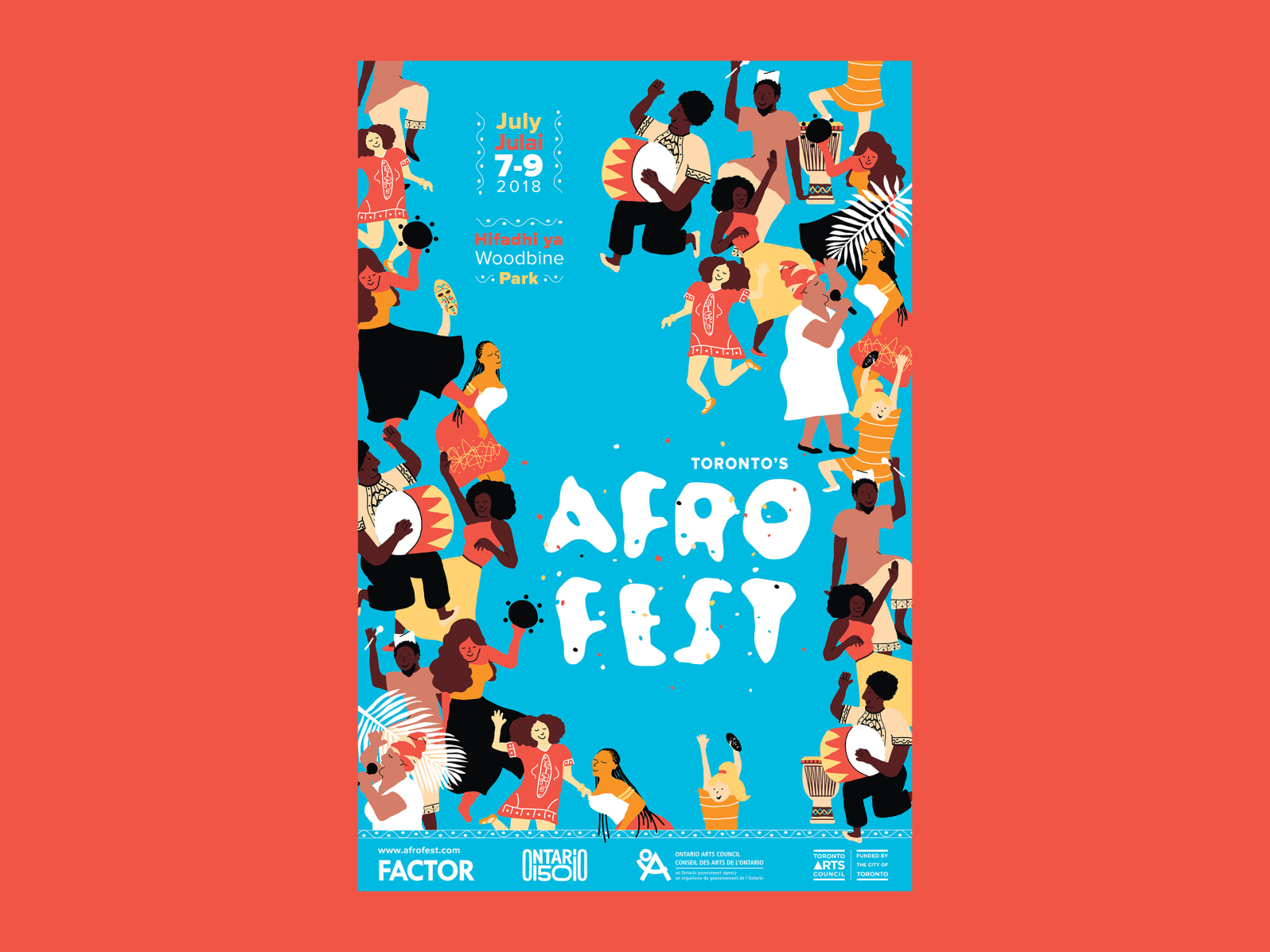 Afrofest | Poster Design by Alyah Holmes on Dribbble