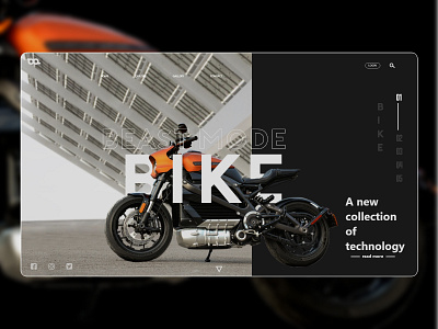 BIKE adobe xd beast bike design diseño ui ux design web web design